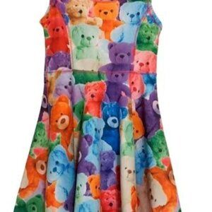 Teddy bear skater dress